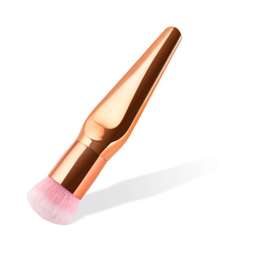 Rose gold foundation contour makeup brush
