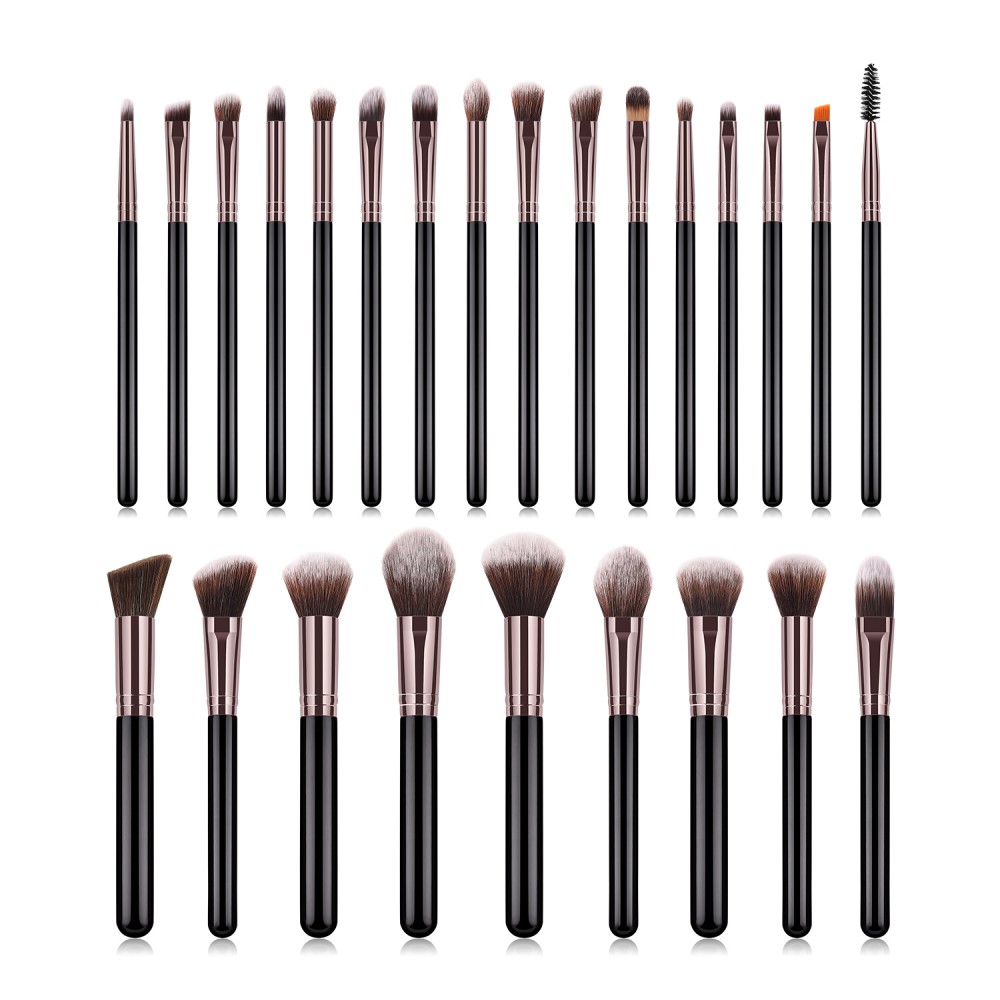 Professional makeup brushes set 25 piece luxury be